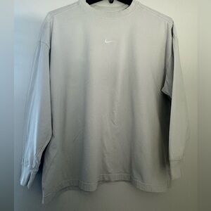 Nike Gray Long Sleeve Tee